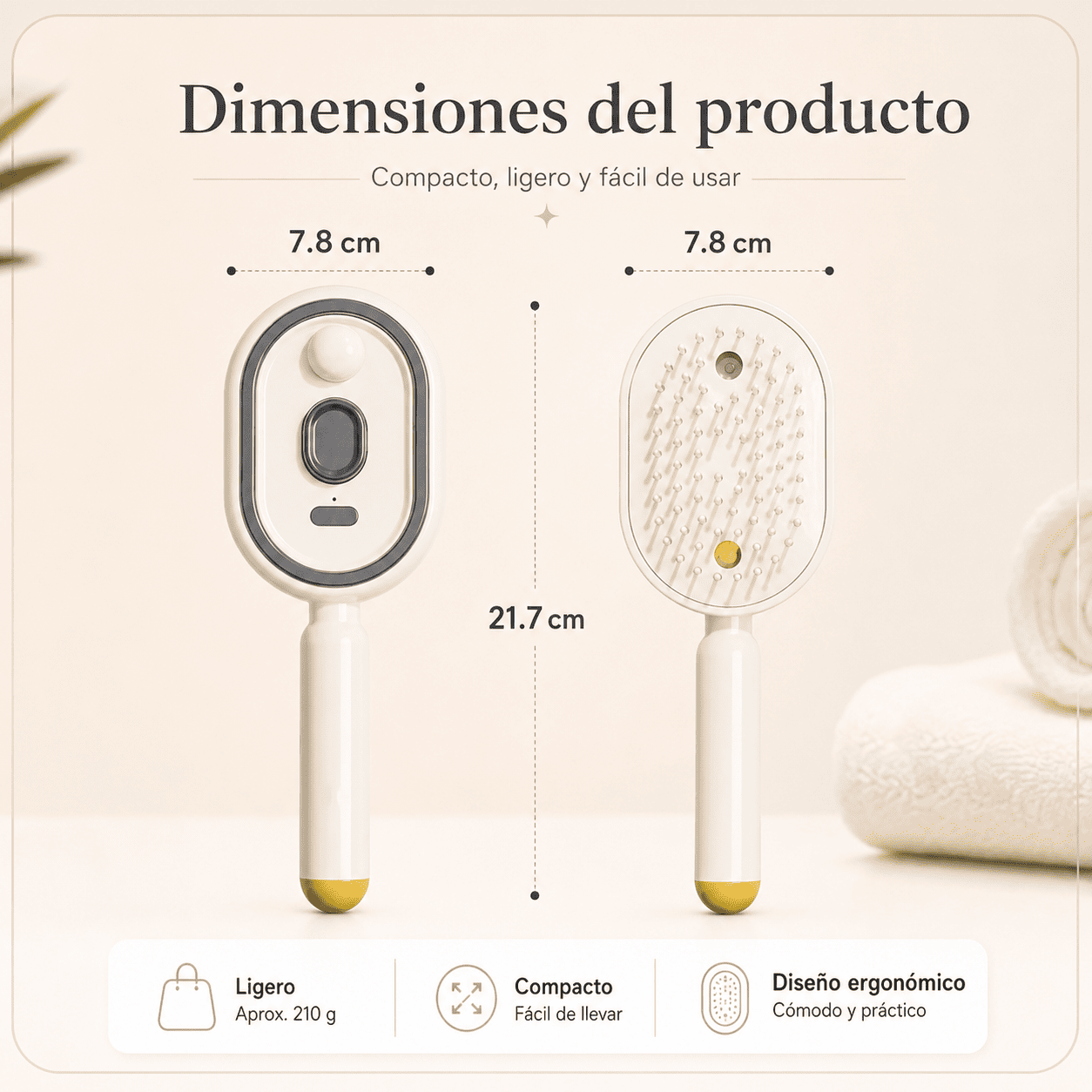 3-in-1 Steam Hair Brush | Look Your Best in Minutes ✨