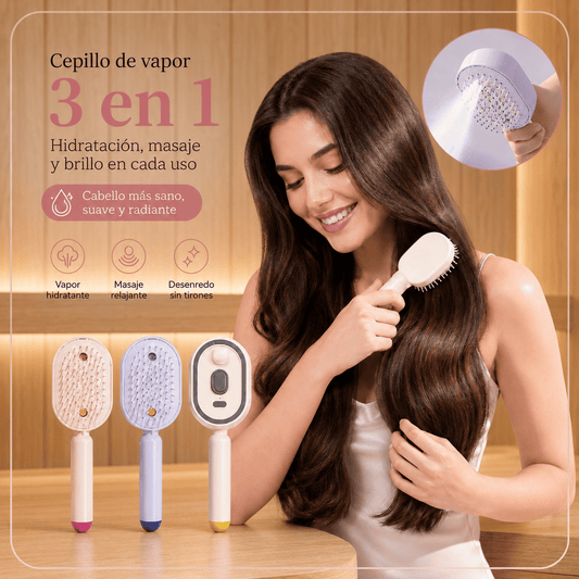 3-in-1 Steam Hair Brush | Look Your Best in Minutes ✨